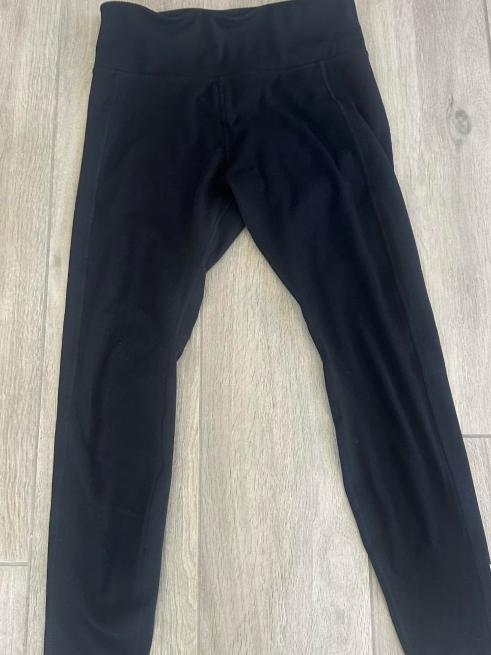 Lorna Jane Black High-Waist Performance Leggings